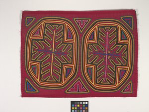 Paitapaneeli (Mola) (kuva) tekijältä Kuna Indian Culture