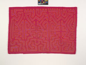 Paitapaneeli (Mola) (kuva) tekijältä Kuna Indian Culture