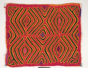 Shirt Panel (mola), n. 1950 (applikoitu puuvilla)
