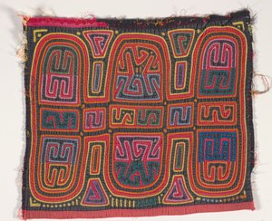 Paitapaneeli (mola) (applikoitu puuvilla)