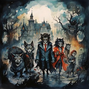 Halloween vampyyrien ja ihmissusien kanssa 3