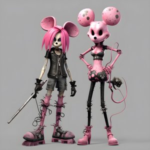 painajainen ennen joulua punk pinkki minni ja mikki hiiri 3