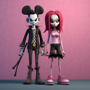 painajainen ennen joulua punk pinkki minni ja mikki hiiri 4