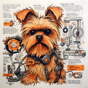 selitys mekaaniselle yorkie-koiralle 4