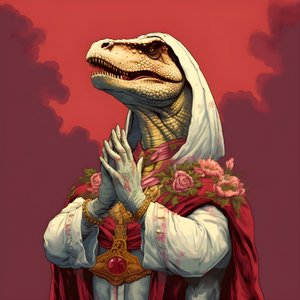 tappajakuningatar rukoilee T-Rex 3
