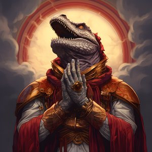 tappajakuningatar rukoilee T-Rex 4