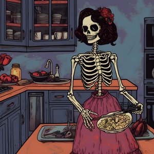 aave keittiössä, kirjoittanut maddy connelly artwork 2