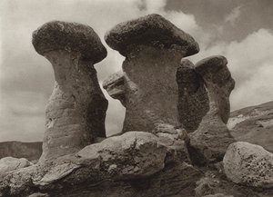 Romania: "Babele" Bucegi-vuorilla (m/w kuva)