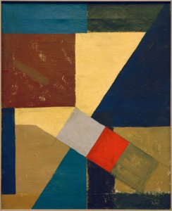 Abstrakti koostumus tekijältä Kurt Schwitters