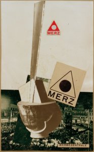 MERZ-MAINOSKESKUS tekijältä Kurt Schwitters