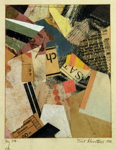 MZ 318 CH., 1921 tekijältä Kurt Schwitters