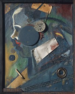 Merzbild 1A Psykiatri, 1919