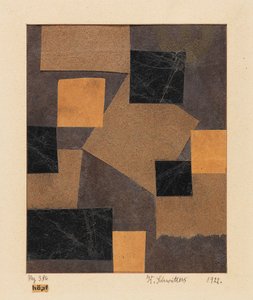 Mz 386 Hoepf Merzin suunnittelu, 1922. tekijältä Kurt Schwitters