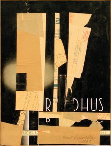 Ohne Titel (R DHUS) tekijältä Kurt Schwitters