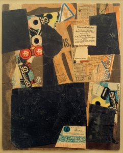 Ohne Titel (Tämä todistaa sen) tekijältä Kurt Schwitters