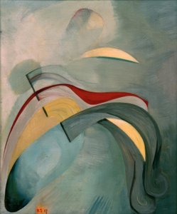 Punainen viiva (1) tekijältä Kurt Schwitters