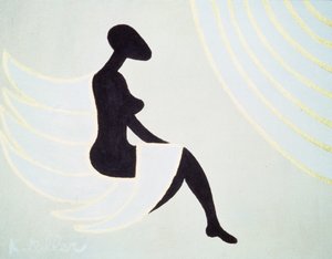 Lady Angel, 2005 (akryyli kankaalle)