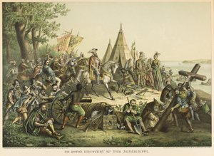 DeSoton Mississippi-joen löytäminen