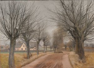 Tie lähellä Vinderødia, Seelanti tekijältä Laurits Andersen Ring