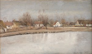Village Pond Ringissä, Seelannissa tekijältä Laurits Andersen Ring