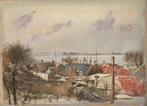 Näkymä Roskildesta vuonolle tekijältä Laurits Andersen Ring
