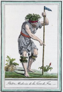 Tulimaan pappilääkäri (Chile) - J. Grasset St Sauveurin "" Encyclopedia of Travels" -julkaisussa tekijältä L.F. Labrousse
