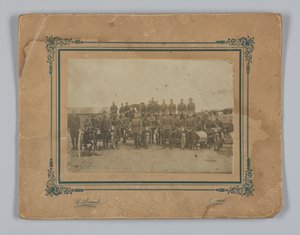 Valokuva integroiduista amerikkalaisista retkikuntajoukoista Ranskassa, 1917-1919. tekijältä L. Biaud