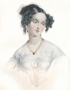 "Mary Teresa, Shrewsburyn kuudestoista jaarlin vaimo", 1834 tekijältä L Mansion