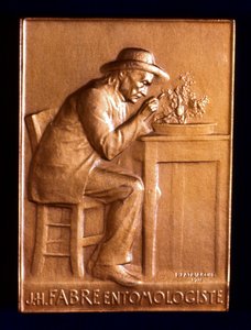 Jean Henri Fabre, ranskalainen entomologi, 1911 tekijältä L. Patriarche