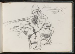 ?Jenkins? polvistui tulelle, 1879 tekijältä Lady Butler