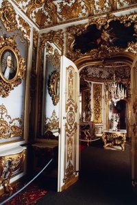 Linderhofin Ludwig II:n palatsin sisustus