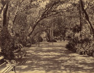 Sukh-Vilas Palace Garden, 1880-90.