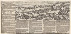 Matka Mauritsista Brabantin kautta hautaan, 1602 Tarina hänen prinssinsa Heyrin matkasta. erinomainen. uyt nimi E.H. Staten der vereenighde Provintienilla on ghedaeen inden Jare 1602 (otsikko esineessä) tekijältä Lambert Cornelisz.