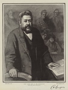 Edesmennyt pastori C H Spurgeon