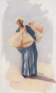Egyptin kansa: Baia Ballassi (värilitografia). tekijältä Lance Thackeray
