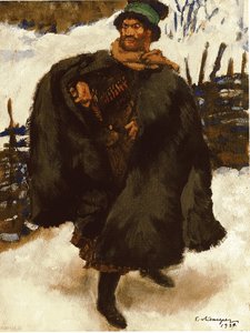 Kuvitus Leo Tolstoin romaaniin Hadji Murad, 1924