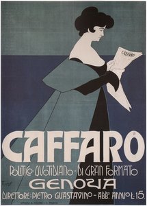 Caffaro Genovan sanomalehti, 1901 tekijältä Laskowski