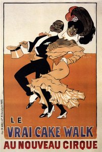 Todellinen kakkukävely uudessa sirkuksessa, n. 1901-1902 tekijältä Laskowski