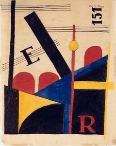 Luonnos suurta rautatiekuvaa varten