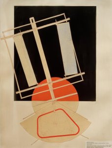 Sähkölavan valotikku tekijältä Laszlo Moholy Nagy