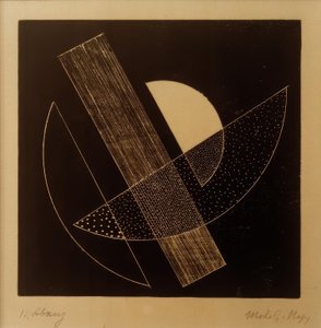 Ohne Titel (Konstruktivistische Kompposition) tekijältä Laszlo Moholy Nagy