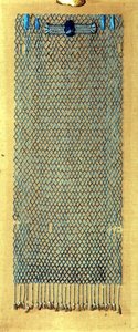 Hautaushelmiverkko, 600 eKr jälkeen (fajanssi) tekijältä Late Period Egyptian