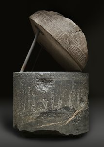Wenneferin sarkofagi, 380-332 eKr. (graniitti) tekijältä Late Period Egyptian