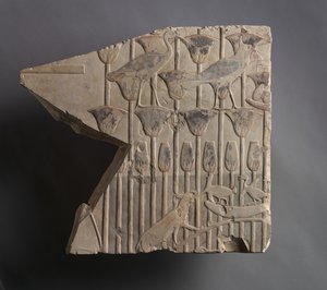 Spearing Fish, noin 667-647 eKr tekijältä Late Period Egyptian