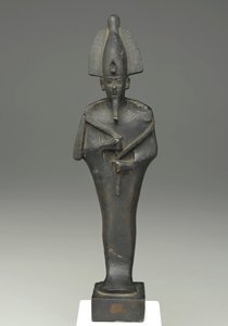 Osiriksen muumiomainen hahmo, 664-332 eKr. (pronssi) tekijältä Late Period Egyptian