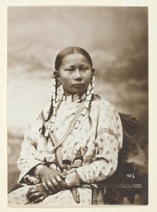 Spotted Fawn, Cheyennen morsian, 1879.