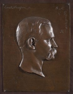 Tohtori Stimsonin muotokuva, n. 1880 (pronssi) tekijältä Launt Thompson