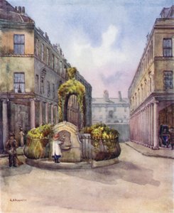 Bath Street ja Mineral Water Fountain