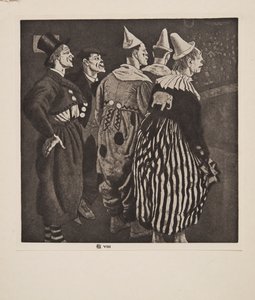 Viisi klovnia, pubi. 1926.