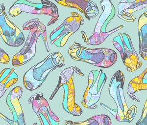 High Heels, 2012 (sekatekniikka)